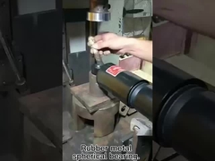 Высококачественный скрепленный куст, применяемый для антиролловой сплошной резиновой металлической сферической подшипницы